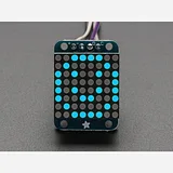 Adafruit Mini 0.7 8x8 LED Matrix w/I2C Backpack - Blue - Image 1