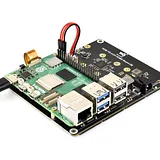 Raspberry Pi 5 PCIe to Quad M.2 NVMe Adapter Board with Power Support - Image 5
