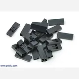 0.1" (2.54mm) Crimp Connector Housing: 1x2-Pin 25-Pack - Image 2