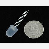 Diffused RGB (tri-color) 10mm LED (10 pack) [Common Anode] - Image 1
