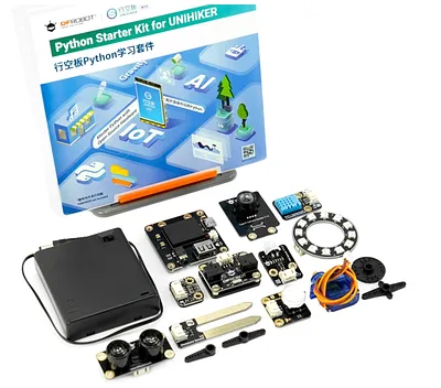Python Starter Kit for UNIHIKER M10 (Learn AI & IoT with 15 Lessons)