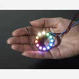 NeoPixel Ring - 12 x 5050 RGBW LEDs w/ Integrated Drivers - Natural White - ~4500K - Image 1