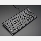 Mini Chiclet Keyboard - USB Wired - Black - Image 3