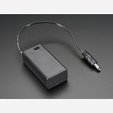 9V battery holder with switch  5.5mm/2.1mm plug - Image 2
