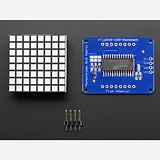 Small 1.2 8x8 Bright Square LED Matrix + Backpack - Yellow - Image 5