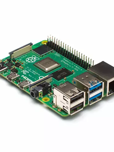 Raspberry Pi 4 Model B with GPIO card - 4GB