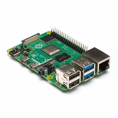 Raspberry Pi 4 Model B with GPIO card - 4GB