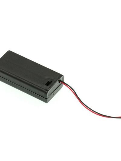 2xAA Battery Holder With ON/OFF Switch and Cover for Micro:bit Board