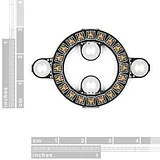 SparkFun LuMini LED Ring - 1 Inch (20 x APA102-2020) - Image 2