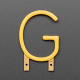 Alphabet LED Filament - Warm White Letter "G" - Image 2
