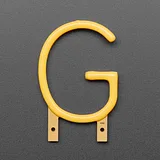 Alphabet LED Filament - Warm White Letter "G" - Image 2