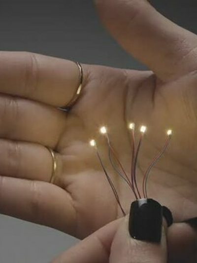 Miniature Wired LEDs - 0805 SMT LED - Warm White - 5 pack