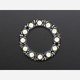 NeoPixel Ring - 12 x 5050 RGBW LEDs w/ Integrated Drivers - Natural White - ~4500K - Image 4