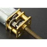 Micro Metal DC Geared Motor with Lead Screw (6V 98RPM M3*20) - Image 4