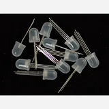 Diffused RGB (tri-color) 10mm LED (10 pack) [Common Anode] - Image 5