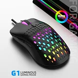 G701 Wired RGB Illuminated Gaming Mouse - Image 3