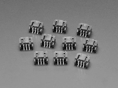 JST PH 2mm 3-pin Horizontal Connector (10-pack)