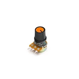 Potentiometer Control Rotary Knob Orange - Image 2