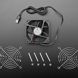 5V Square USB Fan - 9 cm - Image 3