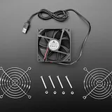 5V Square USB Fan - 9 cm - Image 3