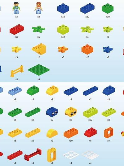 Stem Bird Blocks - Starter Set 440 blocks