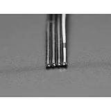 Silicone Cover Stranded-Core Ribbon Cable - 4 Wires 1 Meter Long - 28AWG Black - Image 3