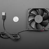 5V Square USB Fan - 9 cm - Image 4