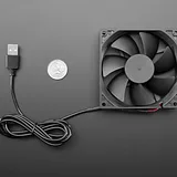 5V Square USB Fan - 9 cm - Image 4