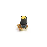 Potentiometer Control Rotary Knob Yellow - Image 2