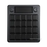 Waveshare MK20 AI Voice Control Panel – 20 Macro Keys, 2.8" Display, Dual Knobs, Linux/QMK - Image 2