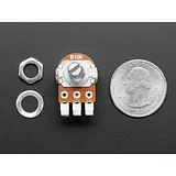 Panel Mount Right Angle 10K Linear Potentiometer w/On-Off Switch [10K Linear w/ Switch] - Image 5