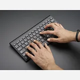 Mini Wireless Keyboard - Black w/ Batteries - Image 1