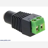DC Barrel Jack to 2-Pin Terminal Block Adapter - Image 3