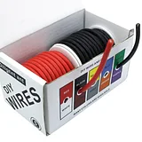 Red + Black Hook UP Silicon Wire Kit 22AWG x 30m - Image 3