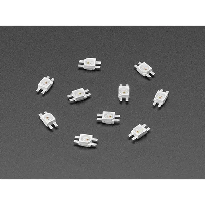 NeoPixel Reverse Mount RGB LEDs - 10 Pack of SK6812-E
