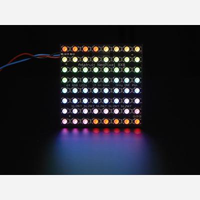 Adafruit NeoPixel NeoMatrix - 64 RGBW - Natural - ~4500K