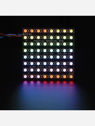 Adafruit NeoPixel NeoMatrix - 64 RGBW - Natural - ~4500K