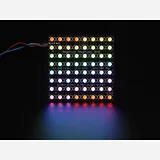 Adafruit NeoPixel NeoMatrix - 64 RGBW - Natural - ~4500K - Image 1