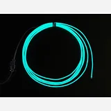 EL wire starter pack - Aqua 2.5 meter (8.2 ft) - Image 1