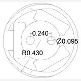 Pololu Ball Caster with 3/4 Plastic Ball - Image 4
