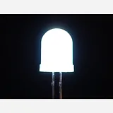 Diffused White 10mm LED (25 pack) - Image 2