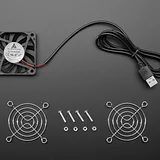 5V Square USB Fan -  6 cm - Image 3