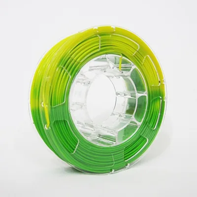 ABS Filament 1.75mm, 1Kg Roll - Temperature Change Green to Yellow