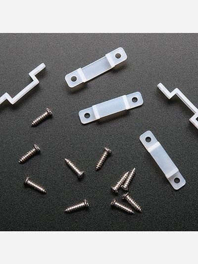 Silicone Clips for NeoPixel LED Strips - set of 5