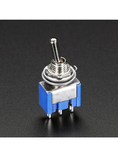 Mini Panel Mount SPDT Toggle Switch