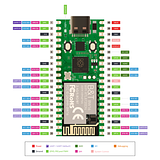 RP2350A Pico W5 Board WiFi 2.4GHz/5.8GHz/BT - Image 7