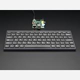 Mini Wireless Keyboard - Black w/ Batteries - Image 5