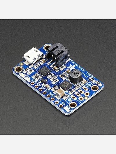 PowerBoost 1000 Charger - Rechargeable 5V Lipo USB Boost @ 1A [1000C]