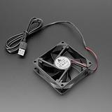 5V Square USB Fan - 8 cm - Image 1