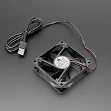 5V Square USB Fan - 8 cm - Image 1